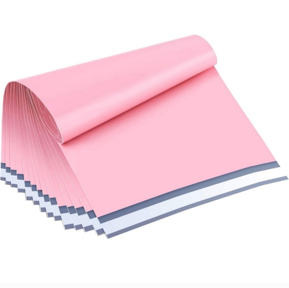 10- 14.5" X 19" Polymailers Pink